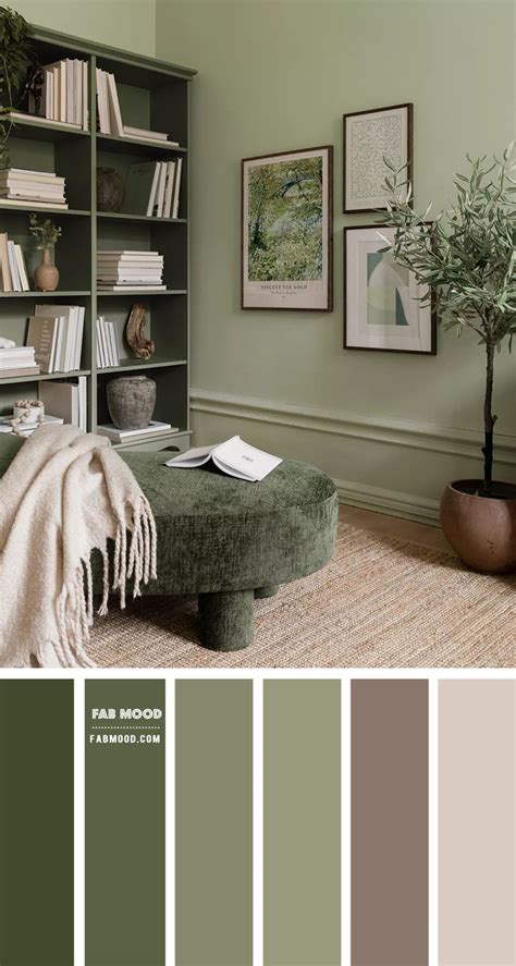 green and beige home ideas